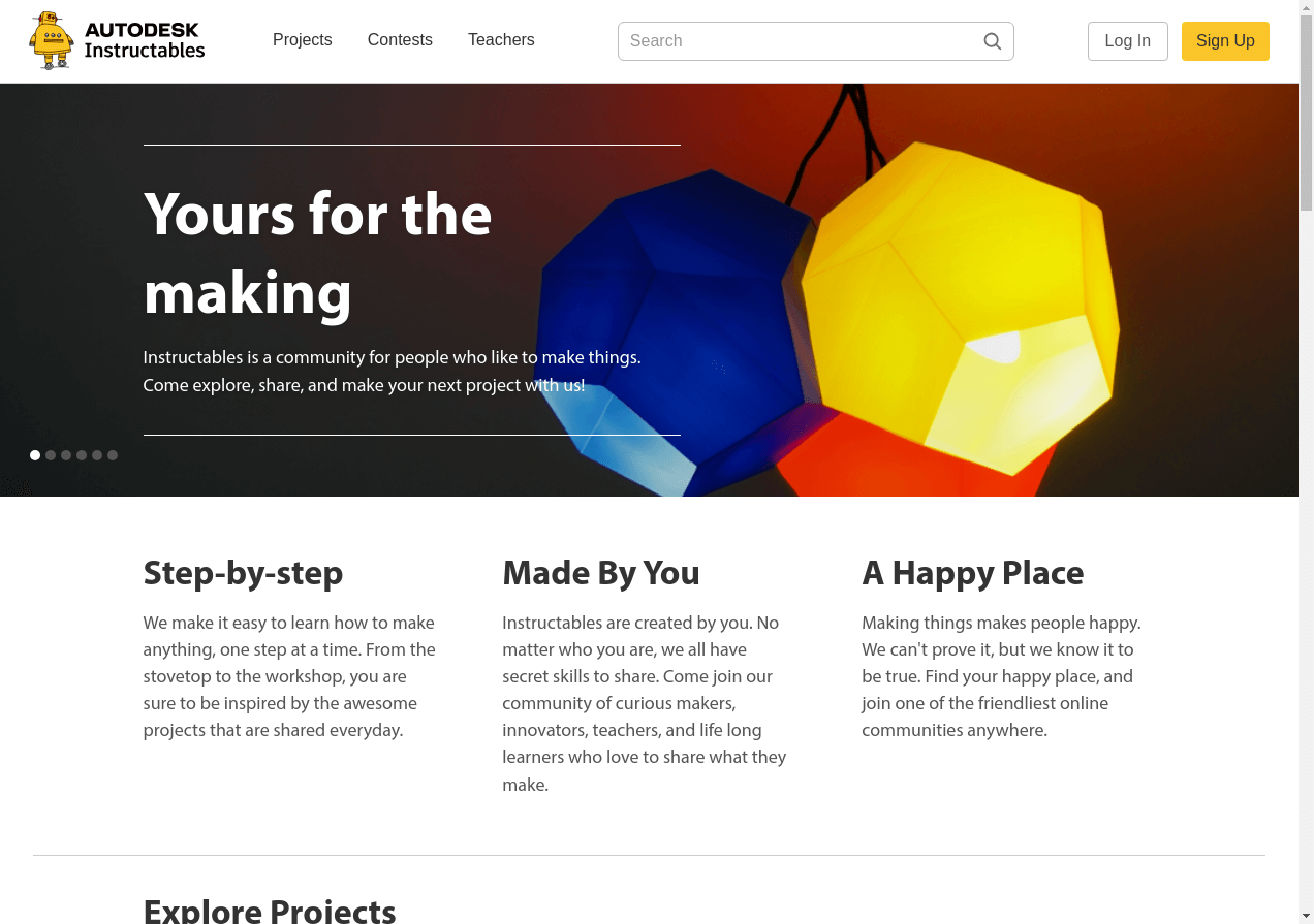 Instructables is a community for people who like to make things. Come explore, share, and make your next project with us!